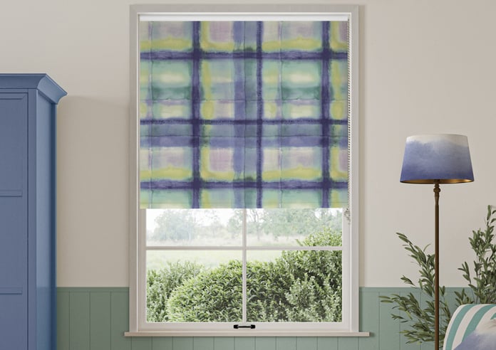 Bluebellgray Tartan, Heather - Roller Blind - Image 3